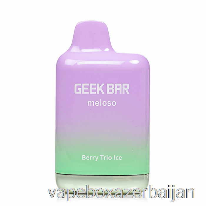 Vape Smoke Geek Bar Meloso MAX 9000 Disposable Berry Trio Ice